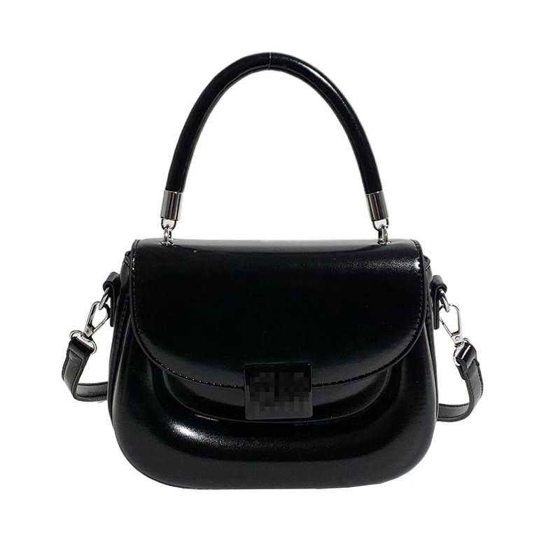 Bolso bolso femenino 2024 nuevo estilo de alta gama nicho bolso de hombro simple estampado retro bolso de silla de mensajero de todo fósforo