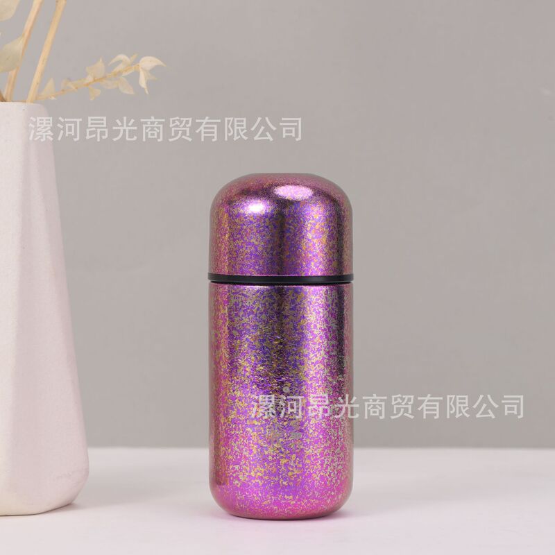 昂光迷你纯钛保温杯胶囊杯随行杯高颜值钛杯吸管杯小巧便携口袋杯|undefined