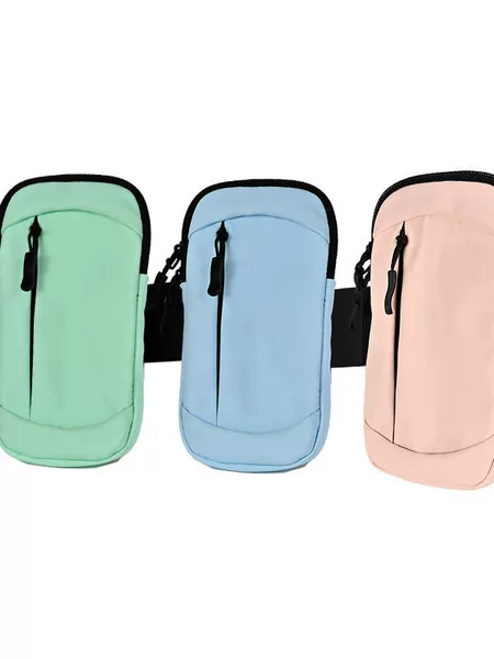 Cross-border exclusive lightweight sports arm pouch, unisex, for running, with a waterproof wristband, suitable for outdoor cycling and other activities