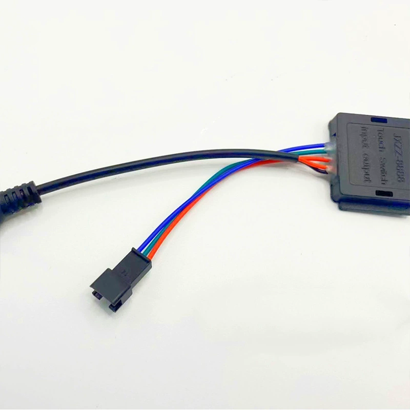 Switch key, power supply, LED two-color light strip, controller, dressing table, table lamp, accessory, 12v, factory direct supply