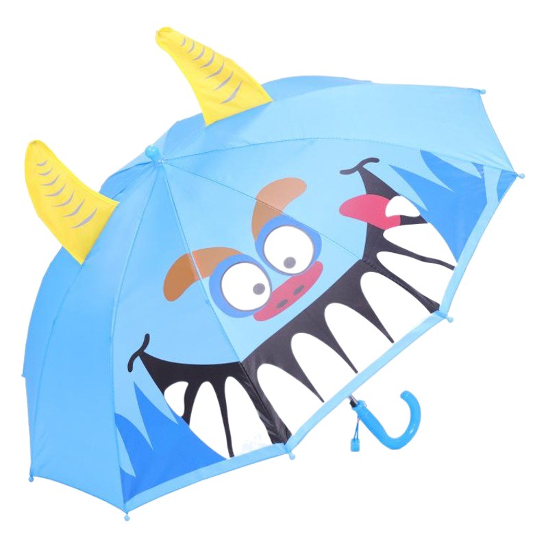 Children's Cartoon Ear Umbrella 3-7 Years Old Cartoon Animal 3D Shape Cat Ears Rabbit Ears Bear Ears Umbrella