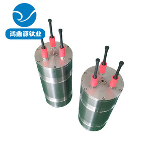 Titanium Alloy Pressure-Resistant Cabin Tc4 Deep-Sea Exploration Instrument Cabin Scientific Research Underwater Sealed Cabin Sonar Cabin Digital Cabin Seal