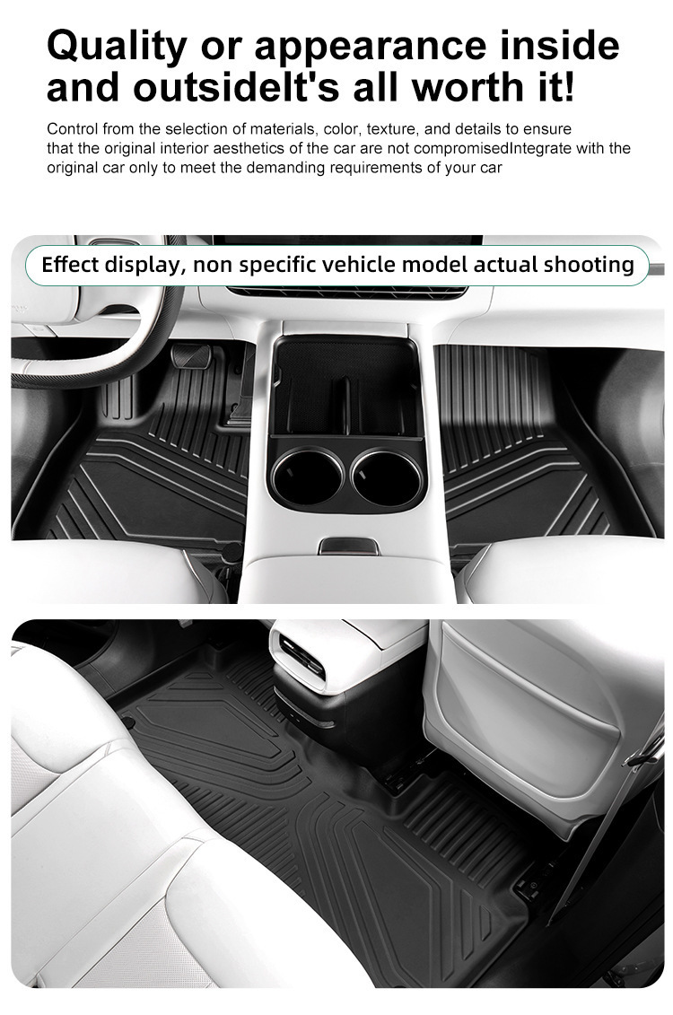 Suitable for 25 Crown Estate Crown Car Floor Mats, Fully Environmentally Friendly Tpe Floor Mats, Trunk Mats, Cross-Border
