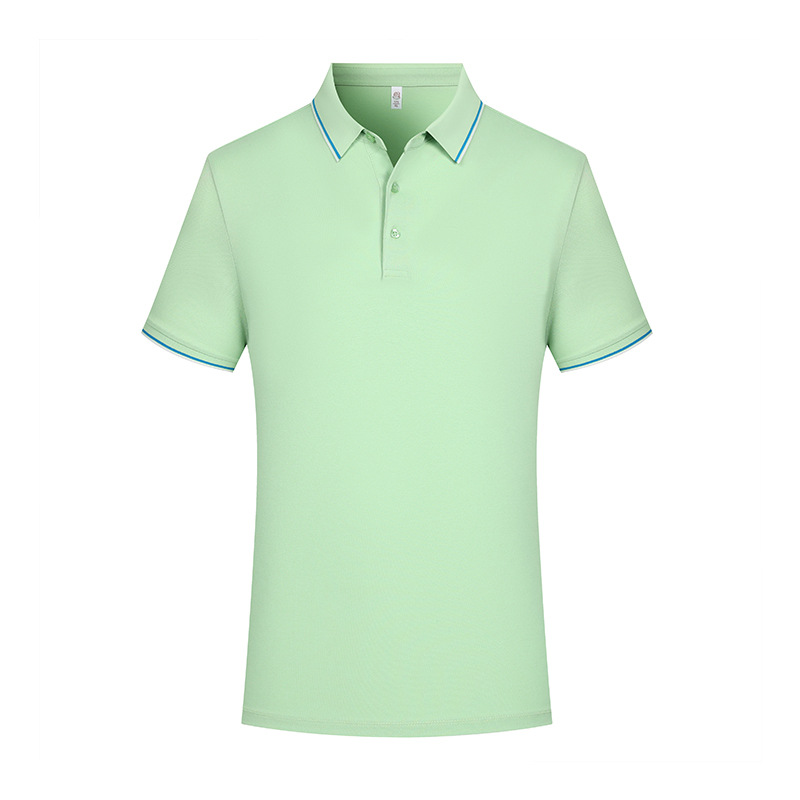Polo de Trabajo para Hombre, con Cuello en Bloques de Color, Antibacteriano, Fresco al Tacto, de Poliéster y Algodón, Estilo Ejecutivo, Sensación de Alta Gama, Personalizable