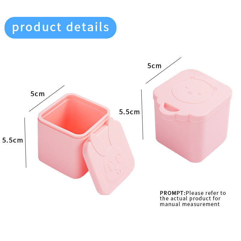 Silikon-Behälter für Salat und Tomatensauce mit auslaufsicherem Deckel, 125 ml, Lunch-Teiler, Gewürz-Dip-Box_voghion.com