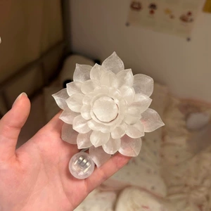 Лотос в ладони 3D-печать декоративная фигурка лунный свет