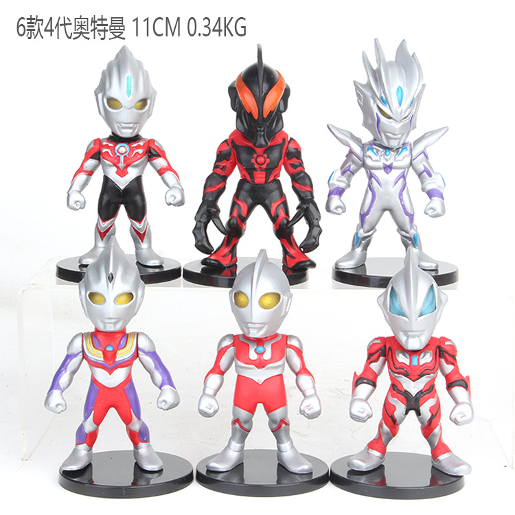 Godzilla de tres cabezas dragón mecánico Godzilla muñeca modelo micro paisaje