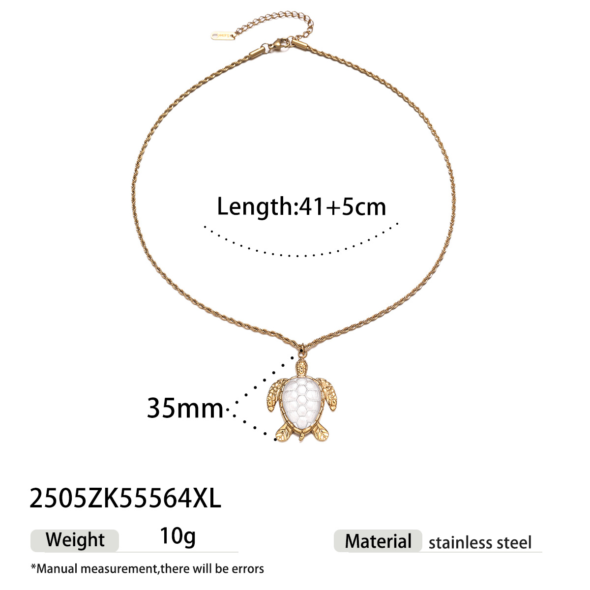 Collar de acero inoxidable de la UE y los Estados Unidos, collar de estrellas de mar, nicho de lujo ligero, collar de estrellas de mar, venta caliente transfronteriza