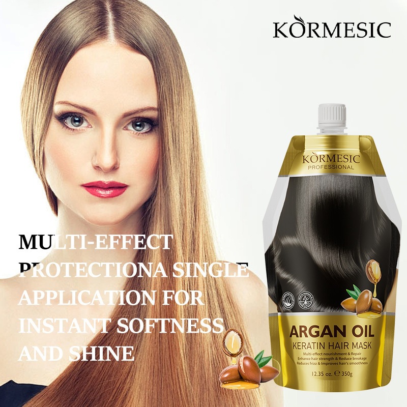 Filipinas FDA máscara para el cabello de queratina de aceite de nuez KORMESIC máscara para el cabello fabricantes de comercio exterior al por mayor image 4