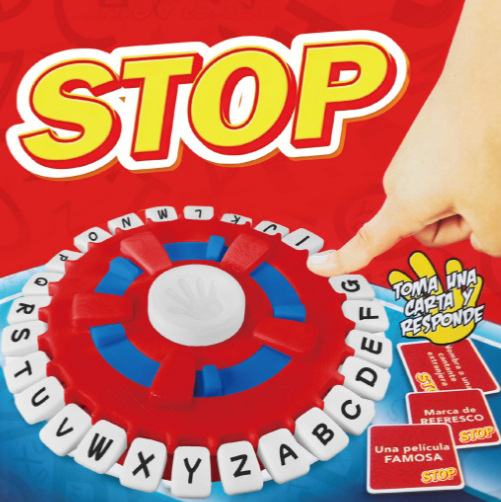 Materiales ABS transfronterizos de alta calidad español portugués juegos de mesa juegos interactivos turntable juguetes de puzzle para niños