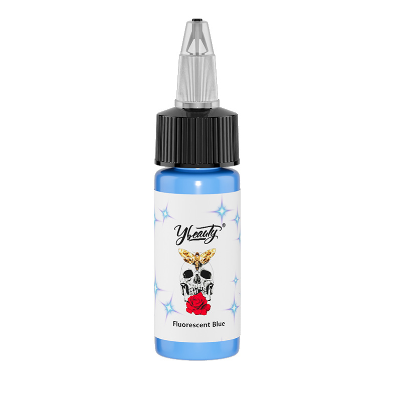 Tinta para tatuajes, pigmento de color para tatuajes 5ml/15ml, tinta fluorescente certificada por la FDA, certificación transfronteriza. image 27