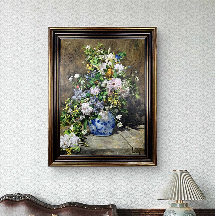 世界の有名な絵画油絵レプリカ高精細 Giclee リビングルームレストランアメリカンフレンチ中国のレトロな装飾絵画|undefined