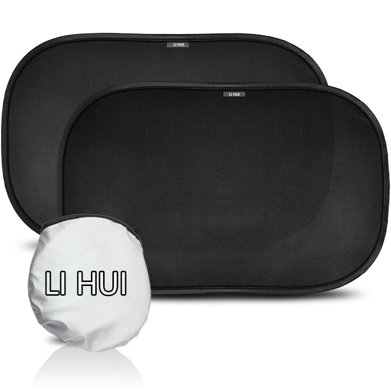 Summer Anti-Uv Baby Side Window Electrostatic Sticker Adsorption Black Film 50X30Pvc Sun Visor Car Sunshade Summer Anti-Uv Baby Side Window Electrostatic Sticker Adsorption Black Film 50X30Pvc Sun Visor Car Sunshade