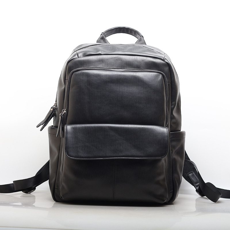 Classic leather backpack