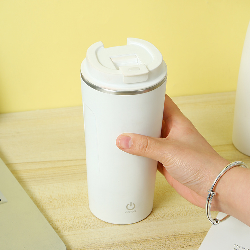 全自動攪拌コーヒーシェイクタンパク質シェイクカップ充電タイプ攪拌カップ磁力電動ステンレスカップ怠け者|undefined