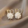 Earrings, bright catchy style, 2021 collection, light luxury style, fitted