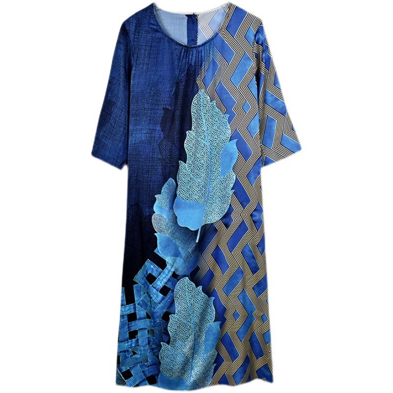 Elegant long summer dress