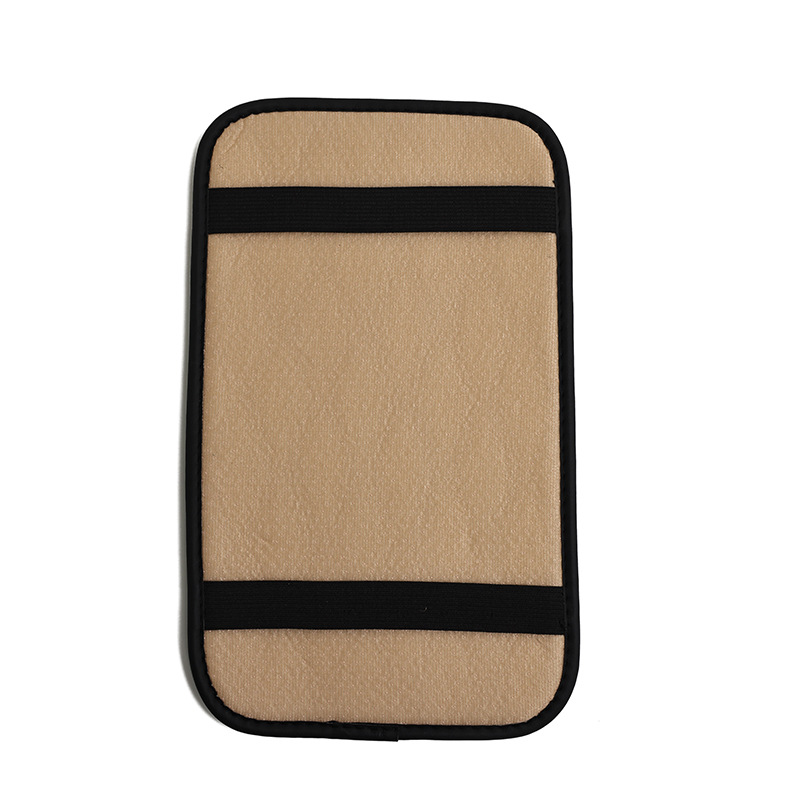 Car Armrest Box Pad PU Leather Bubble Armrest