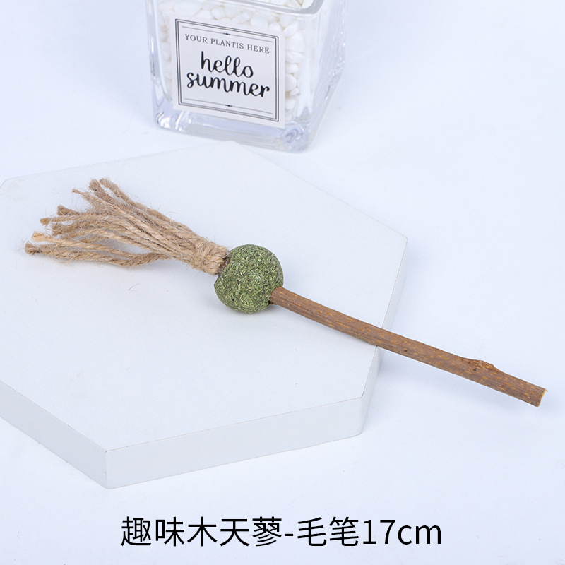 Catnip lollipop Polygonum multiflorum diente palo de limpieza al por mayor molar gato snack bola pelo quitar lamiendo alimentos para mascotas