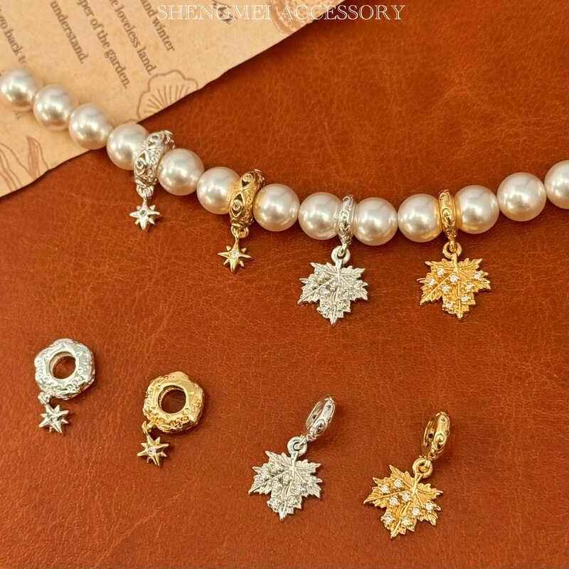14K Gold-Plated Zircon Devil's Eye Spacer Beads with Star Pendant Handmade DIY Pearl Bracelet Material Accessories 14K Gold-Plated Zircon Devil's Eye Spacer Beads with Star Pendant Handmade DIY Pearl Bracelet Material Accessories