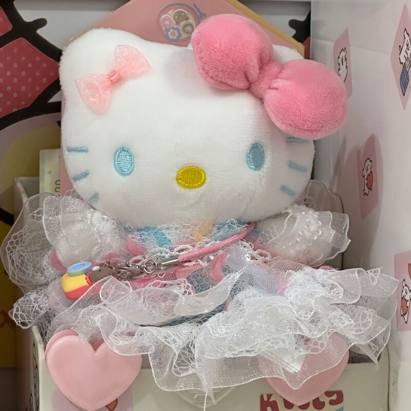 ハローキティバッグペンダントリトルシェフシリーズハローキティ人形ペンダントかわいい漫画人形キーホルダー|undefined