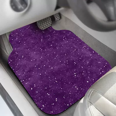 Car Carpet | carpet-style, universal, easy to clean - shining-purple-anti-slip-diatom-mud-full-car-four-piece-set-four-pieces-offer-more-savings