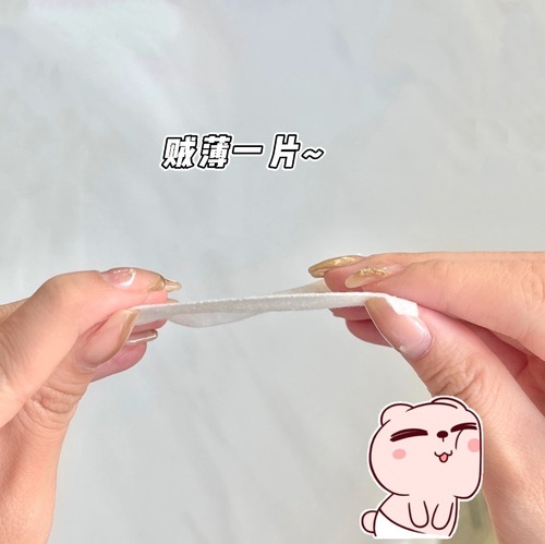 South American Beauty 100 pieces boxed thin cosmetic cotton pads, soft and moisturizing, water-saving cosmetic cotton pads, non-woven makeup remover cotton pads