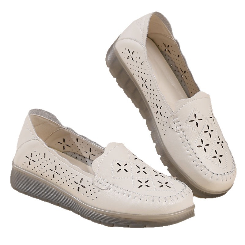 2025 zapatos al por mayor transfronterizos una agencia de comercio exterior al aire libre viajes al aire libre XiaoShan Tong estación independiente hueco zapatos de madre