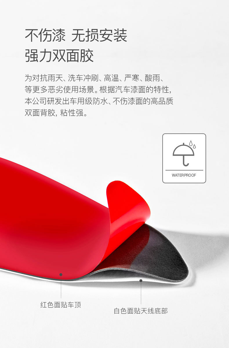 Wei Pai WEYVV7 Great Wall C30 Tengyi C50C20R Car Shark Fin Modified Antenna Roof Tail Decoration
