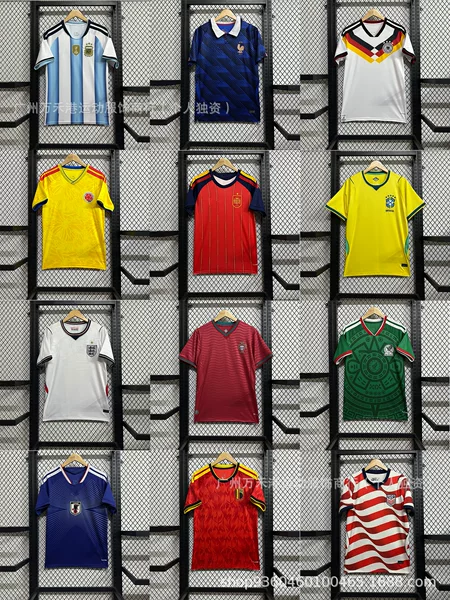2026 New Fan Version National Team Jerseys Portugal Germany Brazil France Spain World Cup Football Uniforms