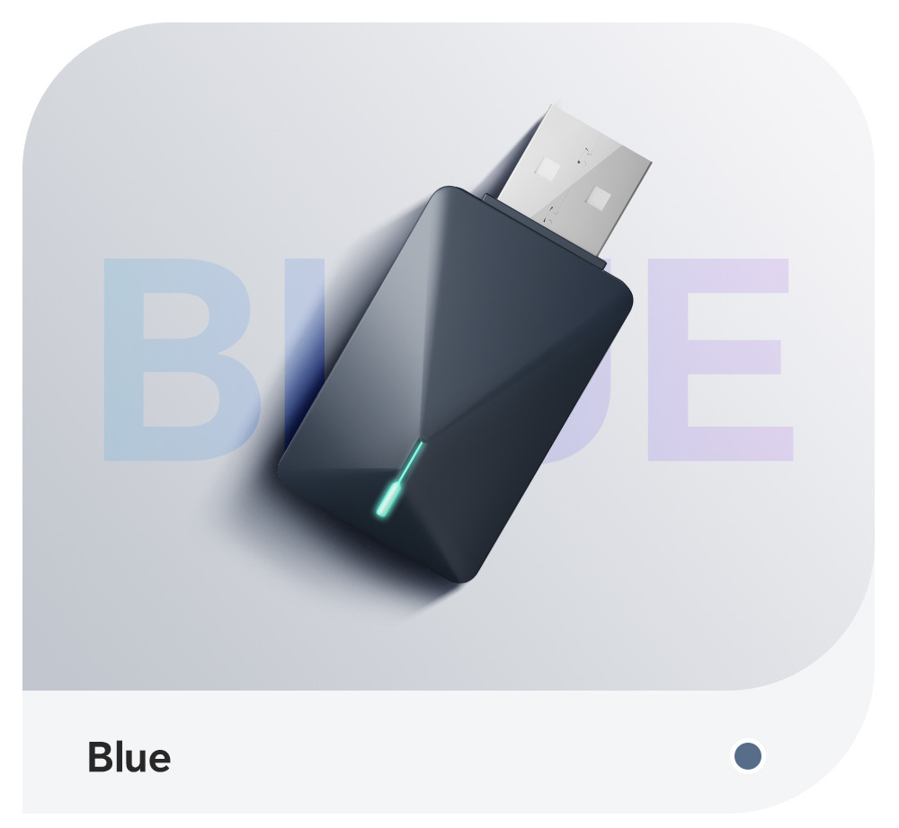 Wired to Wireless Apple Carplay Box Mini Plug-In Android Adapter Bluetooth Automatic Connection