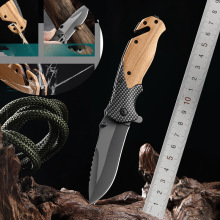 多功能不锈钢折叠刀野营求生高硬度锋利破窗刀具水果刀户外折叠刀