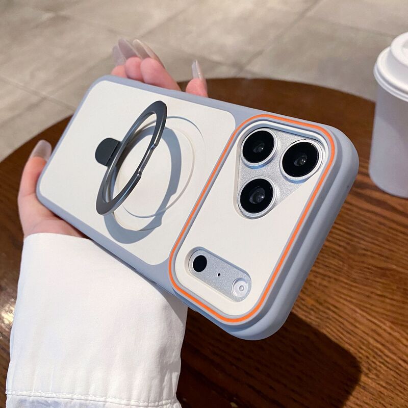 Large Window iPhone 18 Pro Max Magnetic Stand Phone Case Suitable for Apple 17 Dual-Color Skin-Feel 16 Protective Cover Large Window iPhone 18 Pro Max Magnetic Stand Phone Case Suitable for Apple 17 Dual-Color Skin-Feel 16 Protective Cover