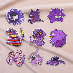 可愛卡通動漫布貼熨燙刺繡貼補丁貼衣服包包補洞貼百搭裝飾貼