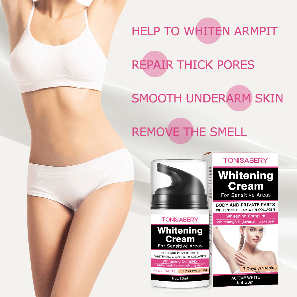 TONISABERY and Moisturizing Armpit Cream Body Lotion 50ml_voghion.com