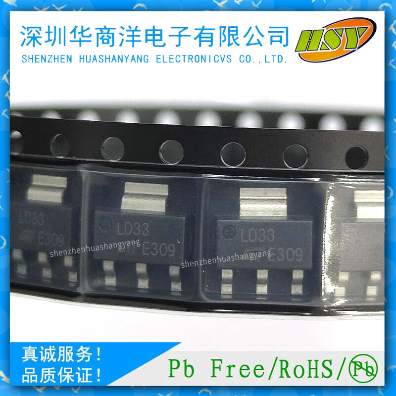 LD1117S33CTR 线性稳压器(LDO) SOT-223-4 全新现货