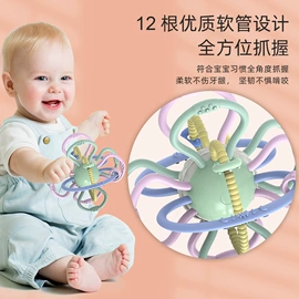 牙胶;婴儿手抓球;喂养餐具