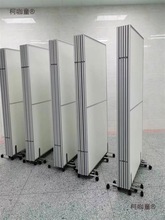 办公室屏风折叠移动隔断工厂车间带轮推拉遮挡板隔断墙简易麦太保