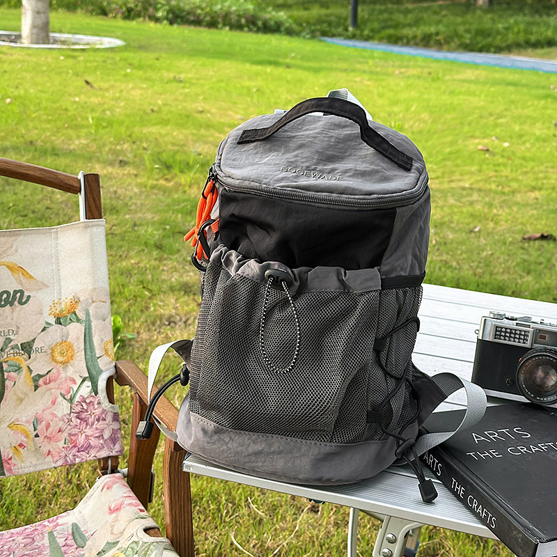 跨境户外轻便登山包日系撞色大学生徒步旅行双肩包出游时尚小背包|undefined