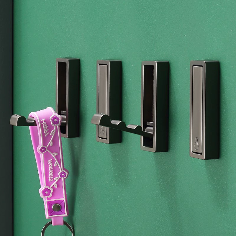 Складной крючок для одежды входит в дверь крыльцо шкаф для обуви шкаф для одежды крюк перфора настенный настенный металлический крюк для одежды один