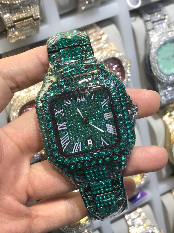 Diamond Watch Full Diamond Men's Watch Hip Hop Watch Quartz Watch Hip Hop Watch Men Diamond Watch Full Diamond Men's Watch Hip Hop Watch Quartz Watch Hip Hop Watch Men