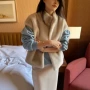 韩国气质宽松立领开衫