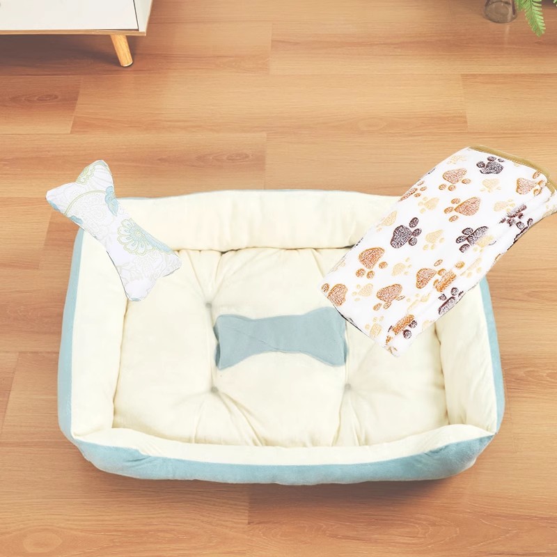 하늘색 + 담요 + 천뼈