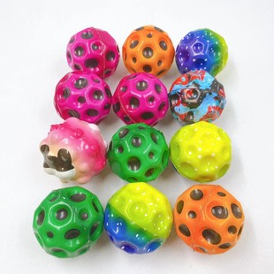 Wrist elastic ball pu hole ball solid high elastic porous ball toy ball outdoor leisure pinch ball wholesale