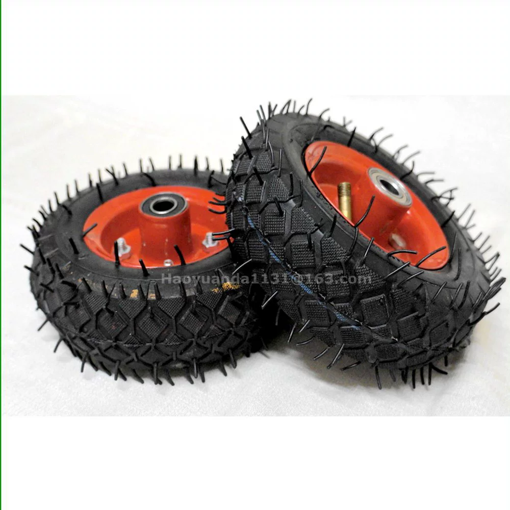 Производитель Циндао, сверхмощные надувные резиновые колеса 6x2, 4-слойные 6inch экспортные аксессуары для тележек на колесиках для прицепов, колеса