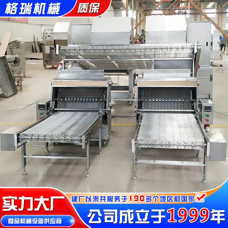 连续仿手工春卷皮机 多功能烙饼机压饼机 全自动烤鸭饼机春饼机
