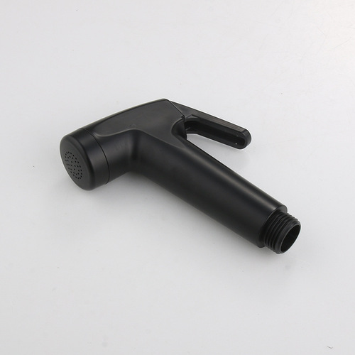 Wholesale black bidet set toilet cleaner bathroom anal wash spray nozzle toilet booster shower head