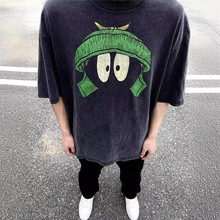 vtg����С�ڳ��Ƹ���ˮϴ����ӡ�����ɶ���Ů��ʽ�������°ٴ�T��