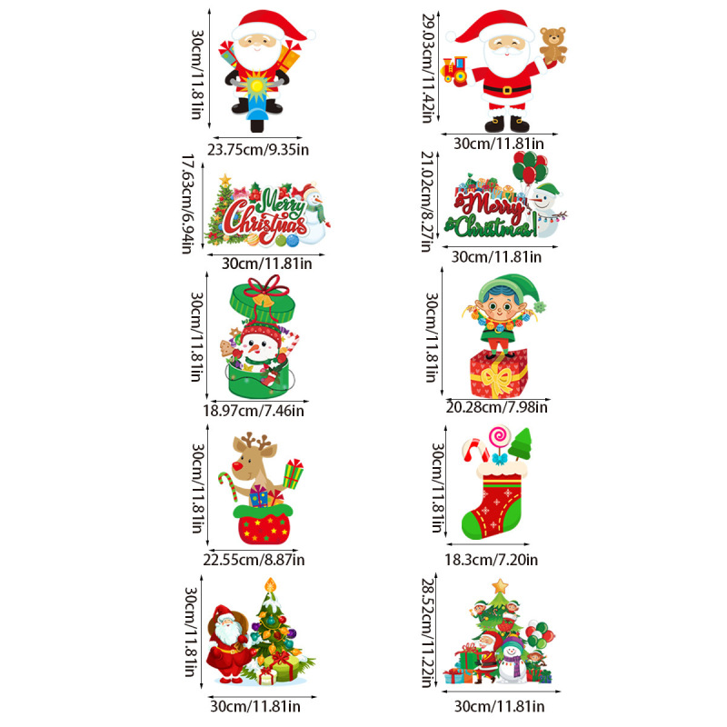 2024クロスボーダークリスマスパーティー装飾ドア掛けクリスマスペンダントプレゼント雰囲気アレンジペンダントパーティー用品|undefined