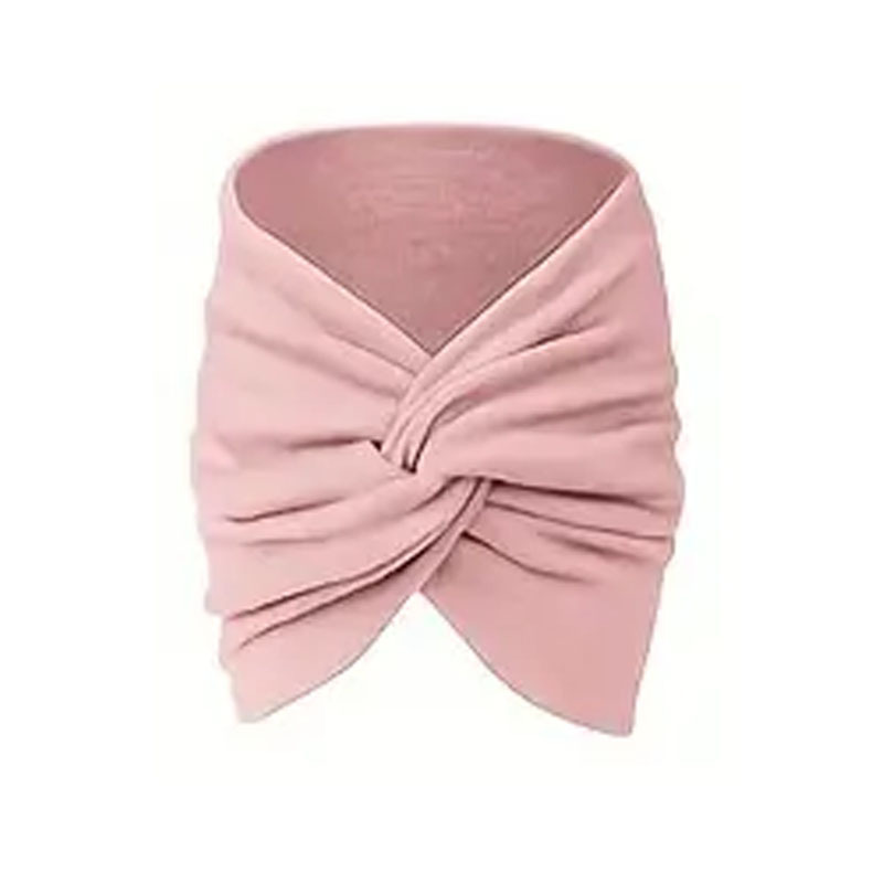 Bohemia Europa y América correa de cabello deportiva damas ancho yoga elástico correa de cabello correa de cabello deportiva toques de cabello